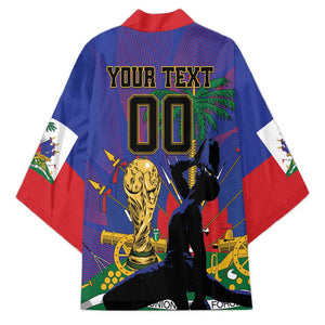 Custom Haiti World Football 2026 Kimono Go Les Grenadiers