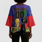 Custom Haiti World Football 2026 Kimono Sleeve Blouse Go Les Grenadiers