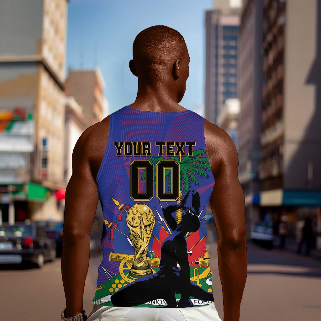 Custom Haiti World Football 2026 Men Tank Top Go Les Grenadiers - African Pride