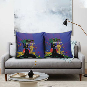 Haiti World Football 2026 Pillow Cover Go Les Grenadiers