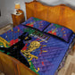 Haiti World Football 2026 Quilt Bed Set Go Les Grenadiers - African Pride
