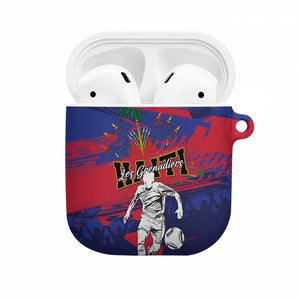 Ekip Foutbol Ayiti 2026 AirPods Case Haiti Grenadye Alaso