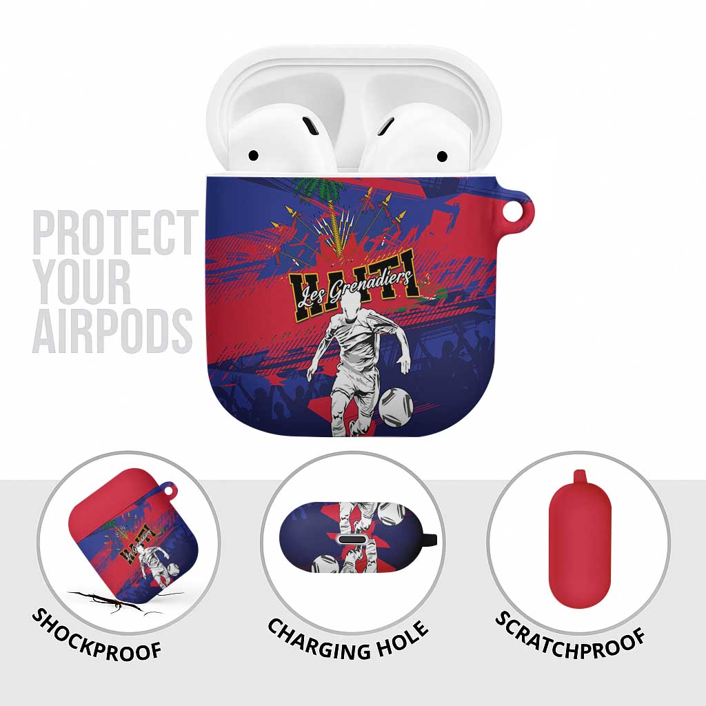 Ekip Foutbol Ayiti 2026 AirPods Case Haiti Grenadye Alaso