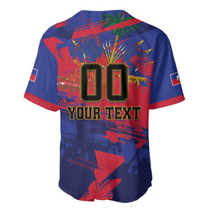 Custom Ekip Foutbol Ayiti 2026 Baseball Jersey Haiti Grenadye Alaso LT01