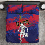 Ekip Foutbol Ayiti 2026 Bedding Set Haiti Grenadye Alaso - African Pride