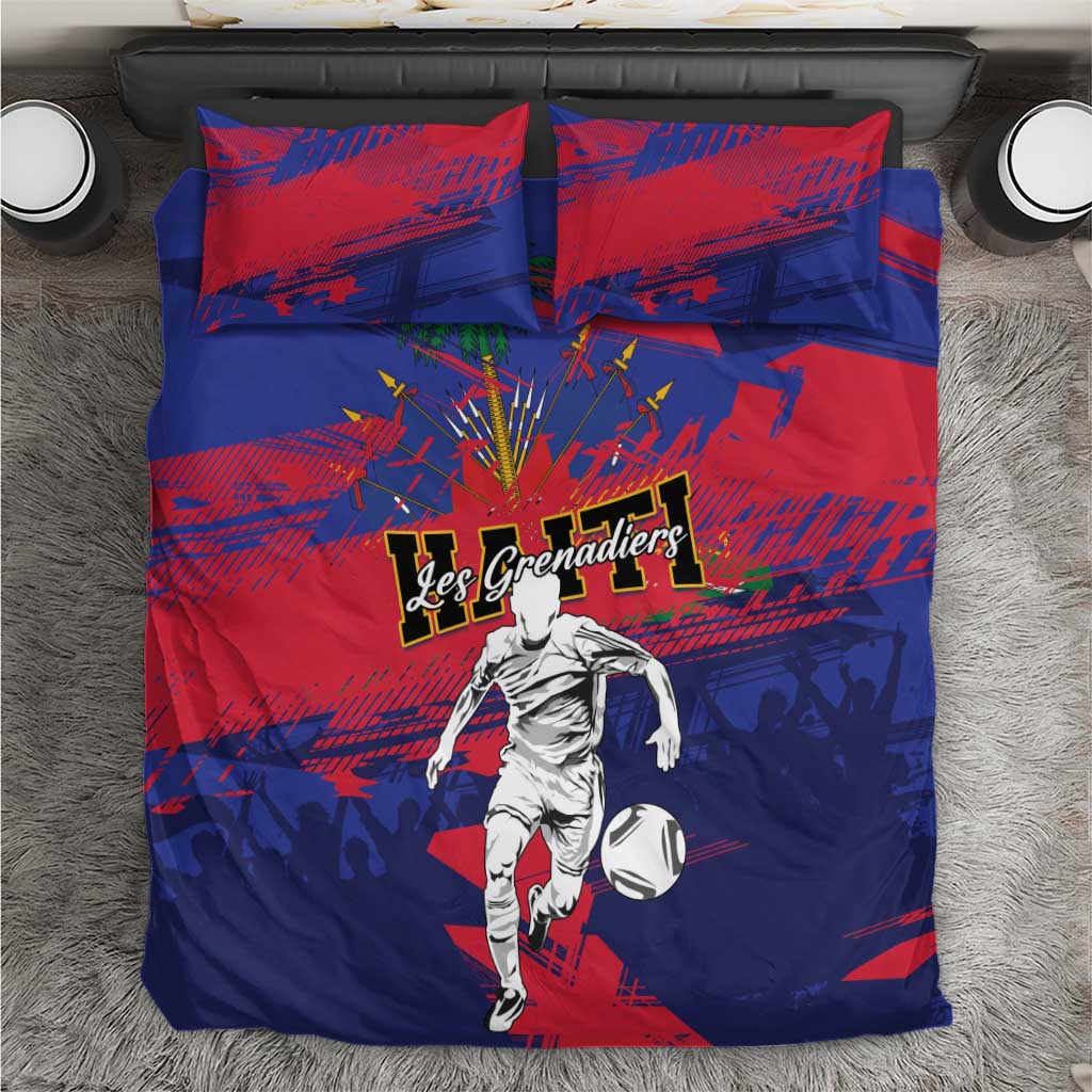 Ekip Foutbol Ayiti 2026 Bedding Set Haiti Grenadye Alaso - African Pride