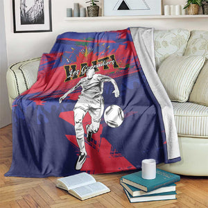 Ekip Foutbol Ayiti 2026 Blanket Haiti Grenadye Alaso - African Pride
