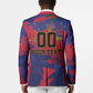 Custom Ekip Foutbol Ayiti 2026 Blazer Haiti Grenadye Alaso