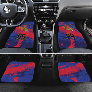 Custom Ekip Foutbol Ayiti 2026 Car Mats Haiti Grenadye Alaso - African Pride