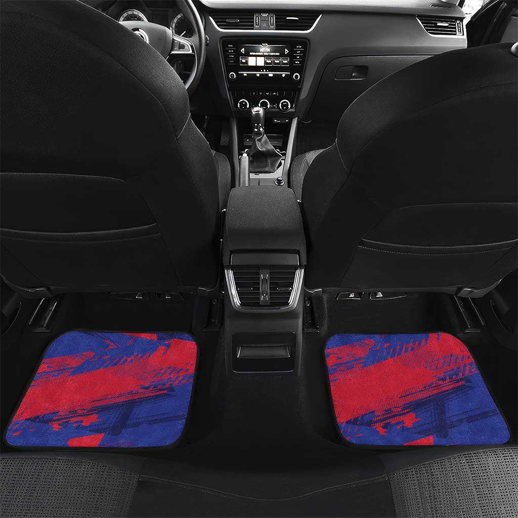 Custom Ekip Foutbol Ayiti 2026 Car Mats Haiti Grenadye Alaso - African Pride