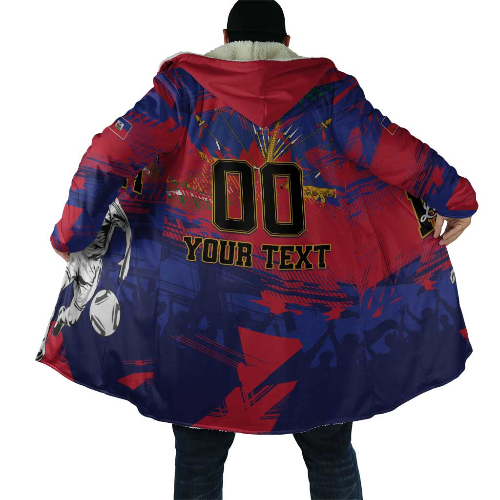 Custom Ekip Foutbol Ayiti 2026 Cloak Haiti Grenadye Alaso