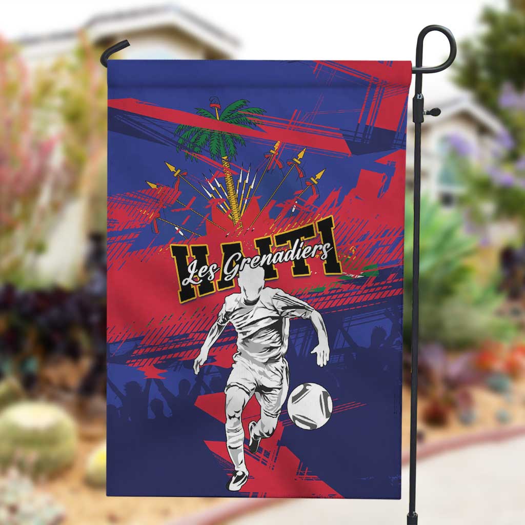 Ekip Foutbol Ayiti 2026 Garden Flag Haiti Grenadye Alaso - African Pride