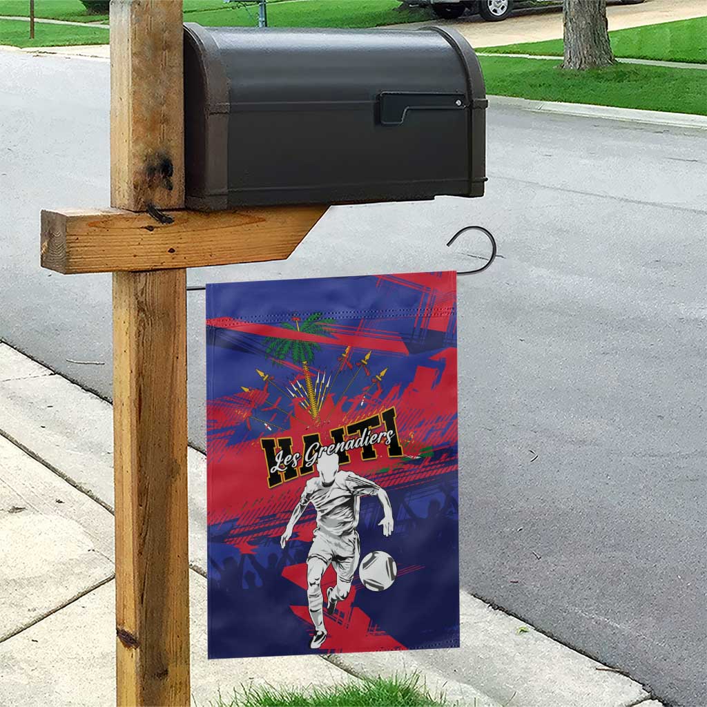 Ekip Foutbol Ayiti 2026 Garden Flag Haiti Grenadye Alaso - African Pride