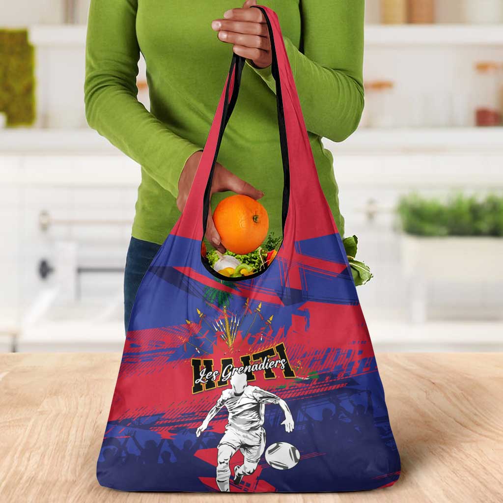 Ekip Foutbol Ayiti 2026 Grocery Bag Haiti Grenadye Alaso - African Pride