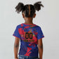 Custom Ekip Foutbol Ayiti 2026 Kid T shirt Haiti Grenadye Alaso - African Pride