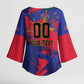 Custom Ekip Foutbol Ayiti 2026 Kimono Sleeve Blouse Haiti Grenadye Alaso