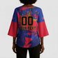 Custom Ekip Foutbol Ayiti 2026 Kimono Sleeve Blouse Haiti Grenadye Alaso