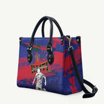 Ekip Foutbol Ayiti 2026 Leather Bag Haiti Grenadye Alaso