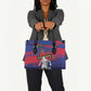 Ekip Foutbol Ayiti 2026 Leather Bag Haiti Grenadye Alaso