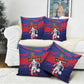 Ekip Foutbol Ayiti 2026 Pillow Cover Haiti Grenadye Alaso
