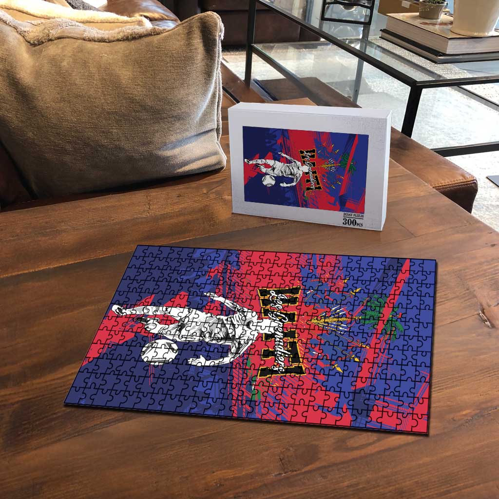 Ekip Foutbol Ayiti 2026 Puzzle Haiti Grenadye Alaso