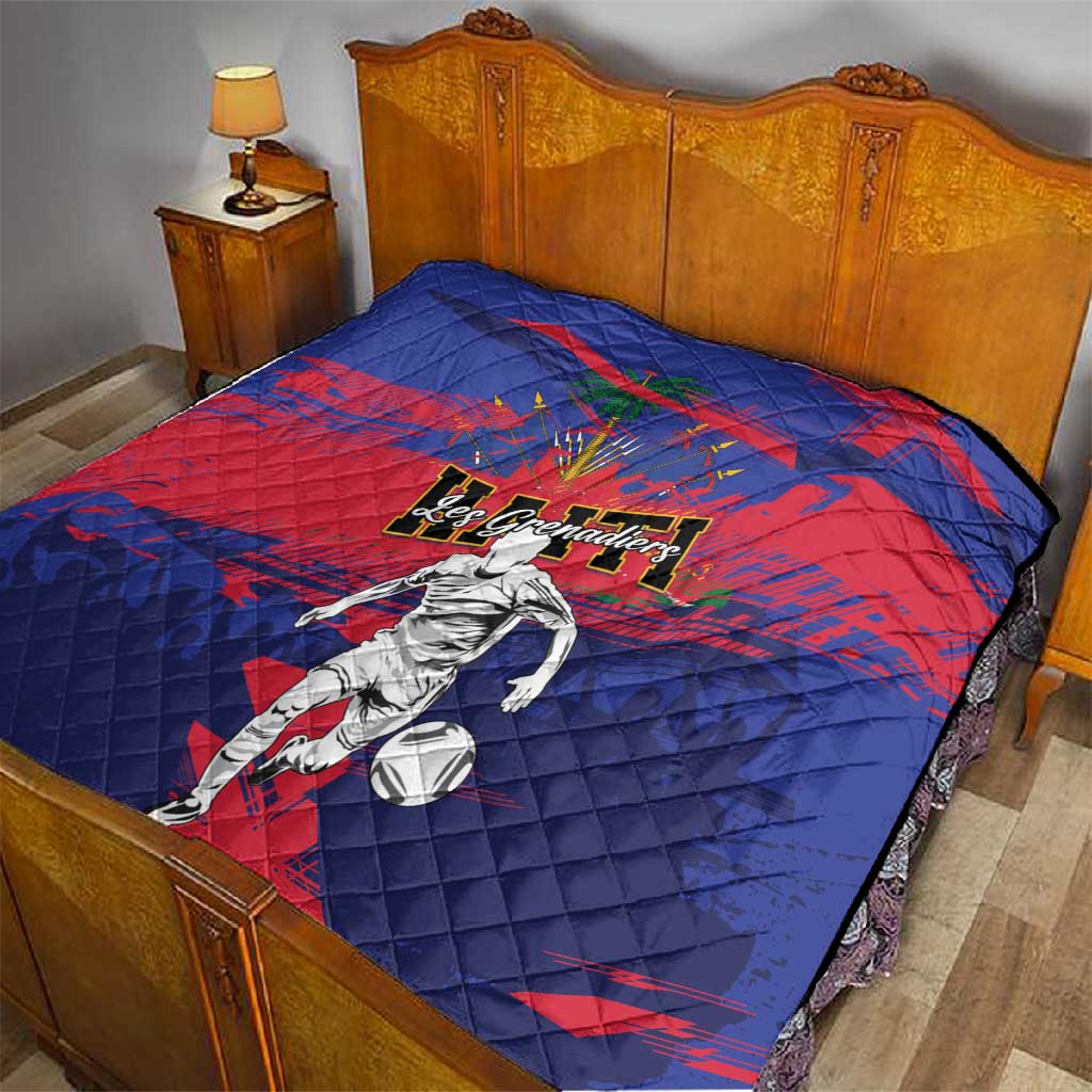 Ekip Foutbol Ayiti 2026 Quilt Haiti Grenadye Alaso - African Pride