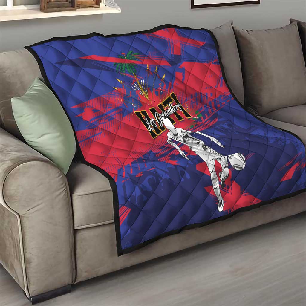 Ekip Foutbol Ayiti 2026 Quilt Haiti Grenadye Alaso - African Pride