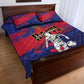 Ekip Foutbol Ayiti 2026 Quilt Bed Set Haiti Grenadye Alaso - African Pride