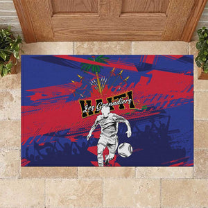 Ekip Foutbol Ayiti 2026 Rubber Doormat Haiti Grenadye Alaso - African Pride