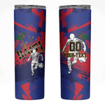 Custom Ekip Foutbol Ayiti 2026 Skinny Tumbler Haiti Grenadye Alaso - African Pride