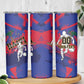 Custom Ekip Foutbol Ayiti 2026 Skinny Tumbler Haiti Grenadye Alaso - African Pride
