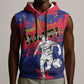 Custom Ekip Foutbol Ayiti 2026 Sleeveless Hoodie Haiti Grenadye Alaso - African Pride