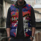 Custom Ekip Foutbol Ayiti 2026 Sleeveless Puffer Jacket Haiti Grenadye Alaso