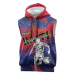 Custom Ekip Foutbol Ayiti 2026 Sleeveless Zip Hoodie Haiti Grenadye Alaso - African Pride