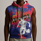 Custom Ekip Foutbol Ayiti 2026 Sleeveless Zip Hoodie Haiti Grenadye Alaso - African Pride