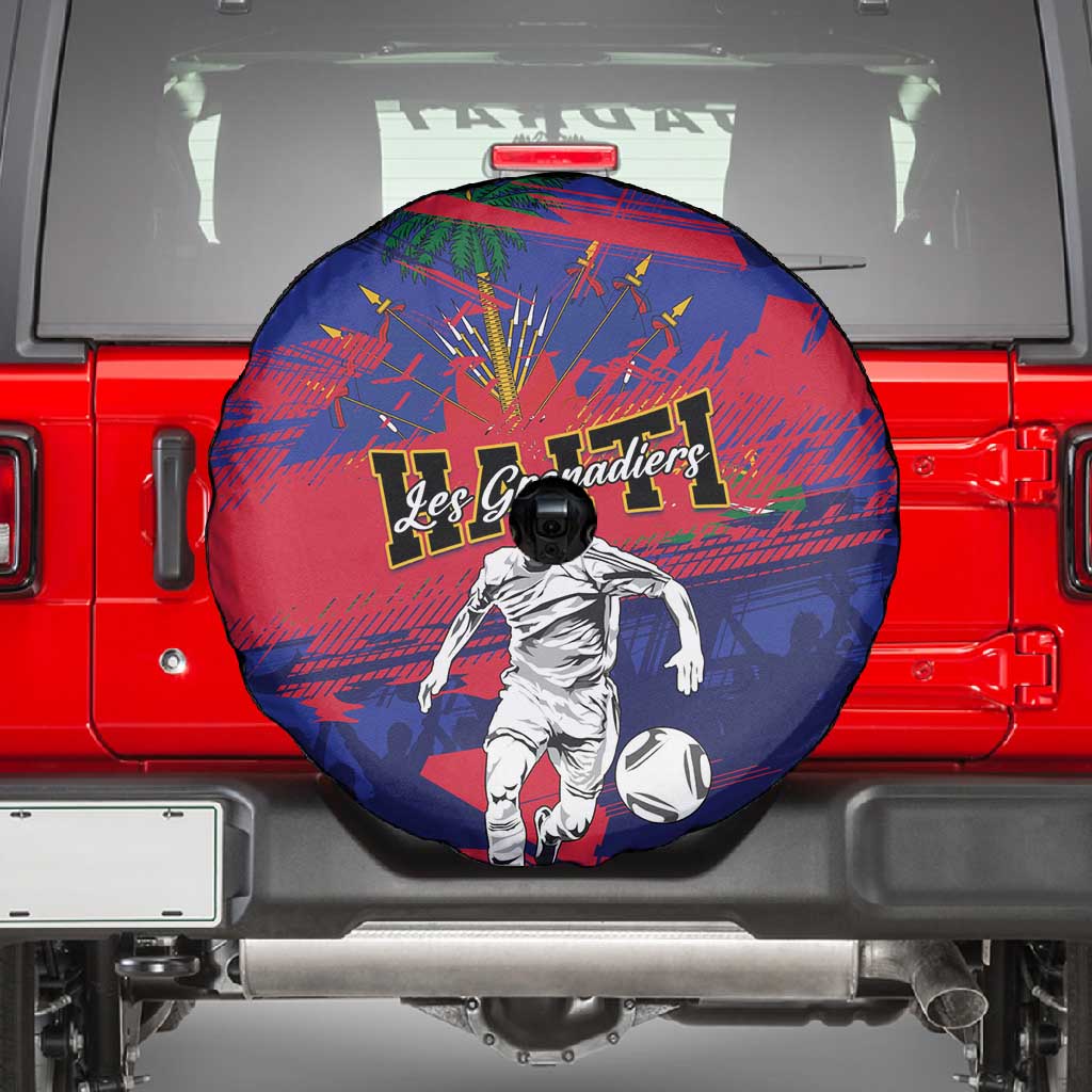 Ekip Foutbol Ayiti 2026 Spare Tire Cover Haiti Grenadye Alaso - African Pride