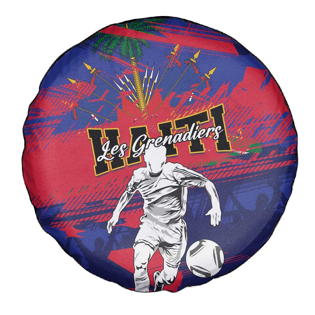 Ekip Foutbol Ayiti 2026 Spare Tire Cover Haiti Grenadye Alaso - African Pride