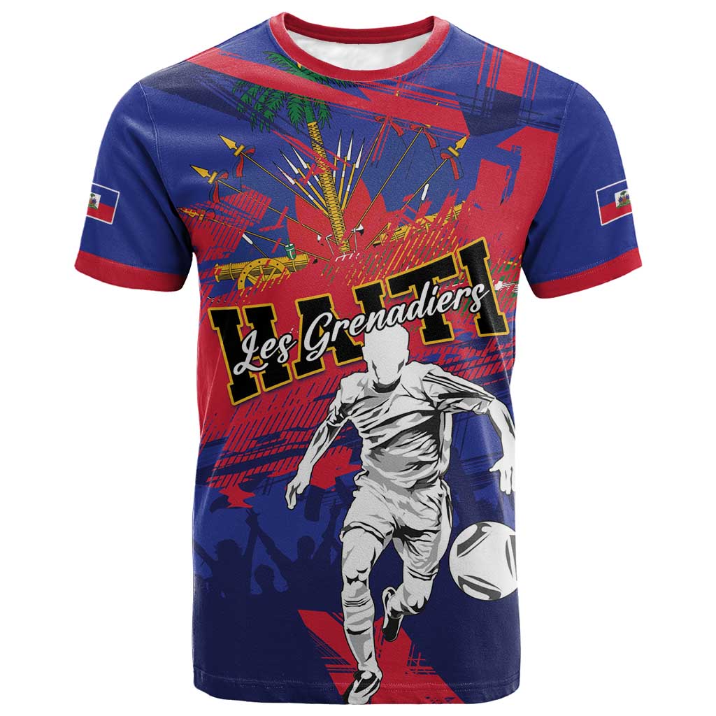 Custom Ekip Foutbol Ayiti 2026 T shirt Haiti Grenadye Alaso LT01