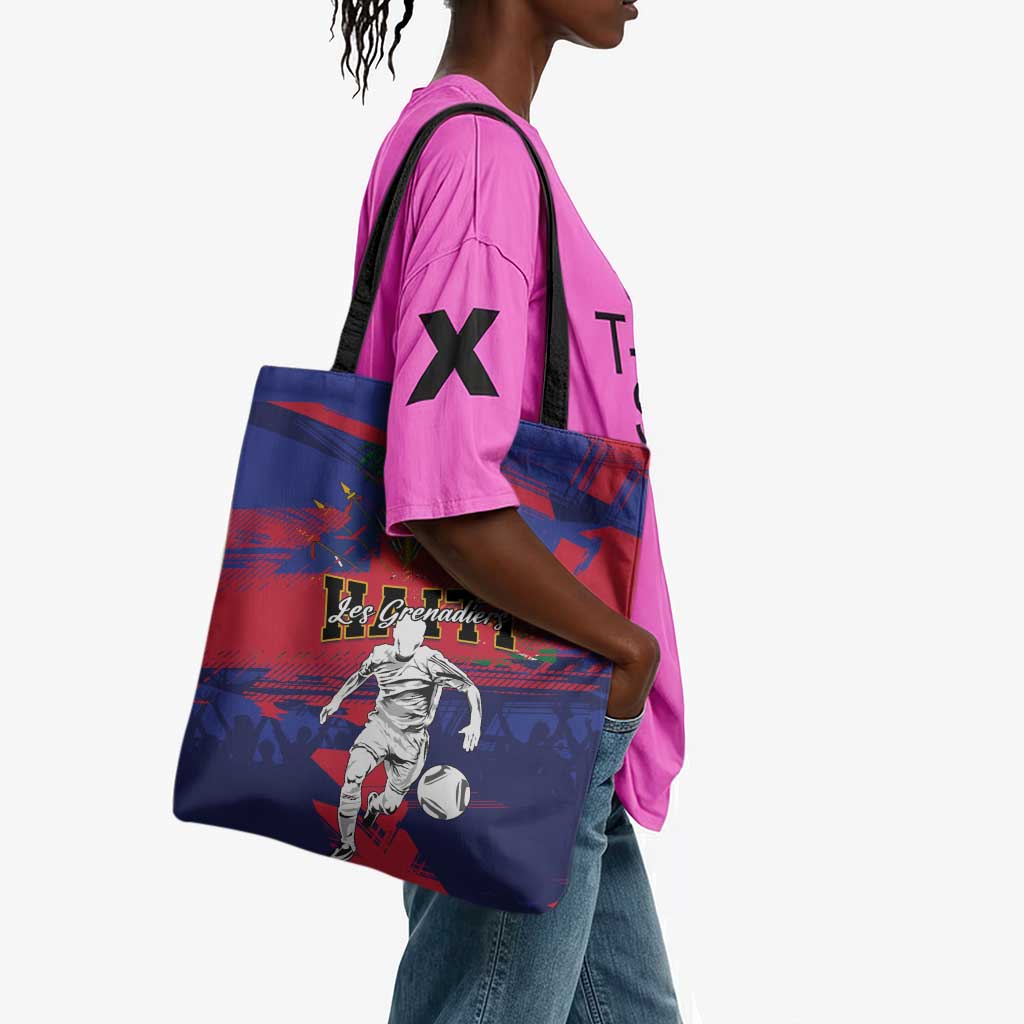 Ekip Foutbol Ayiti 2026 Tote Bag Haiti Grenadye Alaso