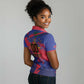 Custom Ekip Foutbol Ayiti 2026 Women Polo Shirt Haiti Grenadye Alaso - African Pride