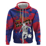 Custom Ekip Foutbol Ayiti 2026 Zip Hoodie Haiti Grenadye Alaso - African Pride