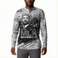 I Have A Dream MLK Button Sweatshirt Newspaper Grunge Style