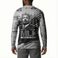 I Have A Dream MLK Button Sweatshirt Newspaper Grunge Style