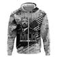 I Have A Dream MLK Hoodie Newspaper Grunge Style - African Pride