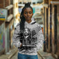 I Have A Dream MLK Hoodie Newspaper Grunge Style - African Pride