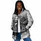I Have A Dream MLK Padded Jacket Newspaper Grunge Style - African Pride