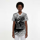 I Have A Dream MLK Scrub Top Newspaper Grunge Style - African Pride