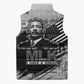 I Have A Dream MLK Sleeveless Puffer Jacket Newspaper Grunge Style - African Pride
