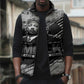 I Have A Dream MLK Sleeveless Puffer Jacket Newspaper Grunge Style - African Pride