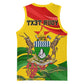 Zimbabwe Independence Day Basketball Jersey Featuring Chapungu Bird and Flame Lily - African Pride